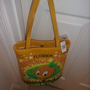 Disney Loungefly Orange Bird Tote EPCOT Flower & Garden Festival - NEW